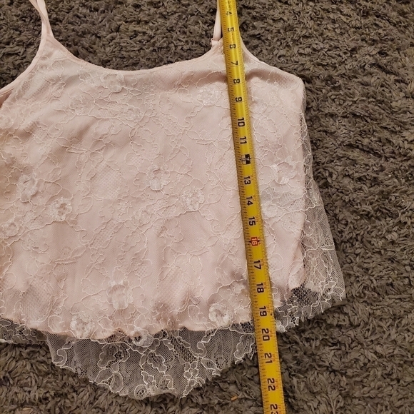 Nanette Lepore Light Pink Lacey Tank - Picture 7 of 8